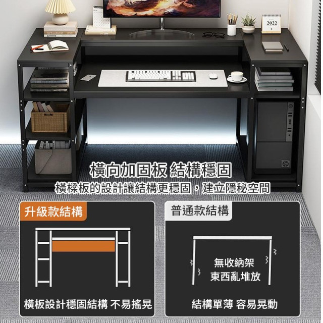 特價出清【寶德家居】雙層電腦桌148公分 D00270(辦公桌 桌子 工作台 電競桌 電腦桌 雙層) 特價出清【寶德家居】雙層電腦桌148公分 D00270(辦公桌 桌子 工作台 電競桌 電腦桌 雙層)