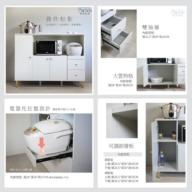 【BOYD】晨炊松影多件組系列 歐風電器收納櫃 |抽拉托盤 微波爐烤箱櫃 電器收納櫃 廚房收納櫃 多功能收納櫃 兩件組 台灣 現貨 【BOYD】晨炊松影多件組系列 歐風電器收納櫃 |抽拉托盤 微波爐烤箱櫃 電器收納櫃 廚房收納櫃 多功能收納櫃 兩件組 台灣 現貨